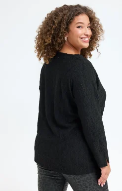 Tee-shirt uni reliéfé