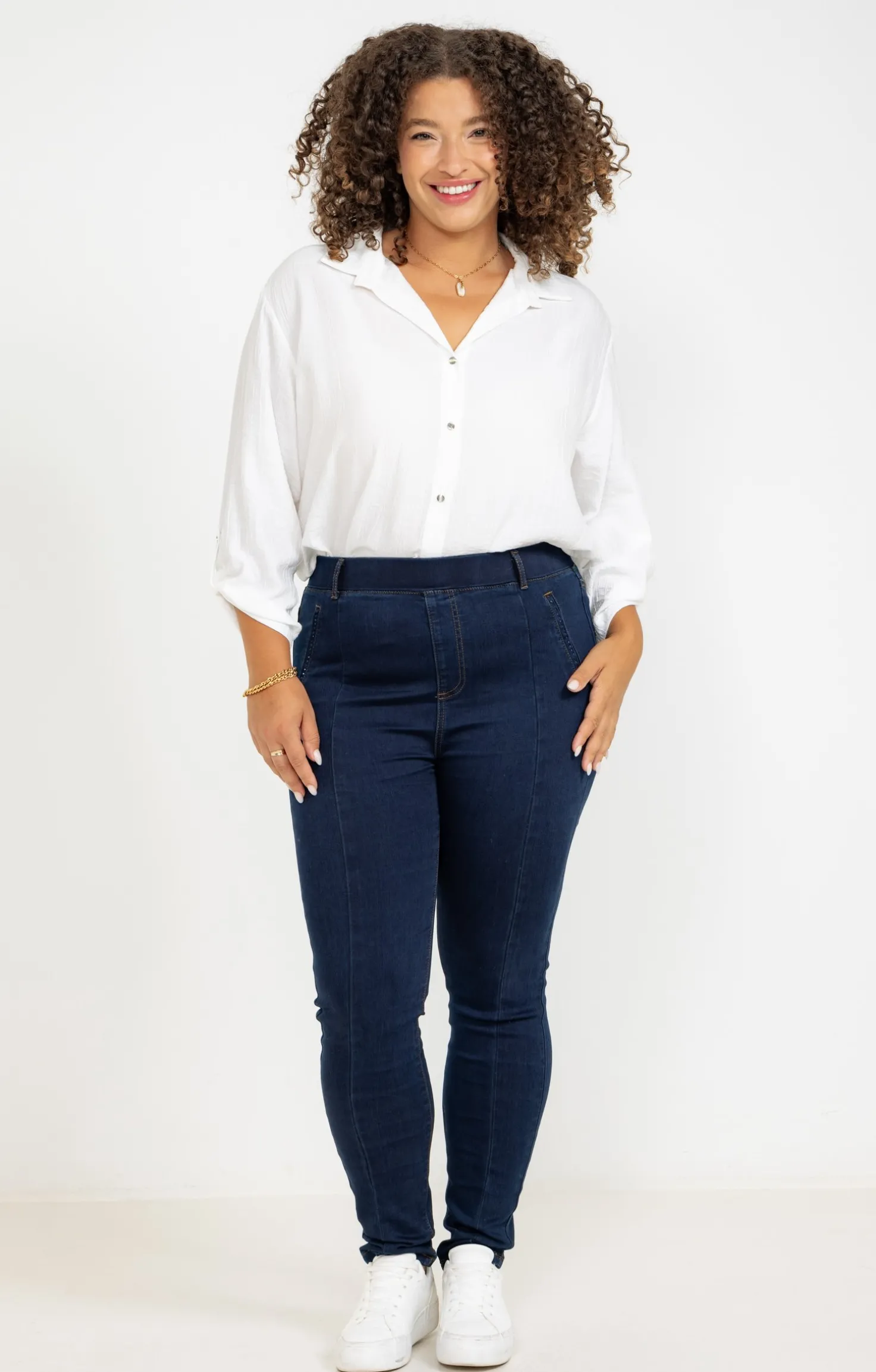 Tregging denim