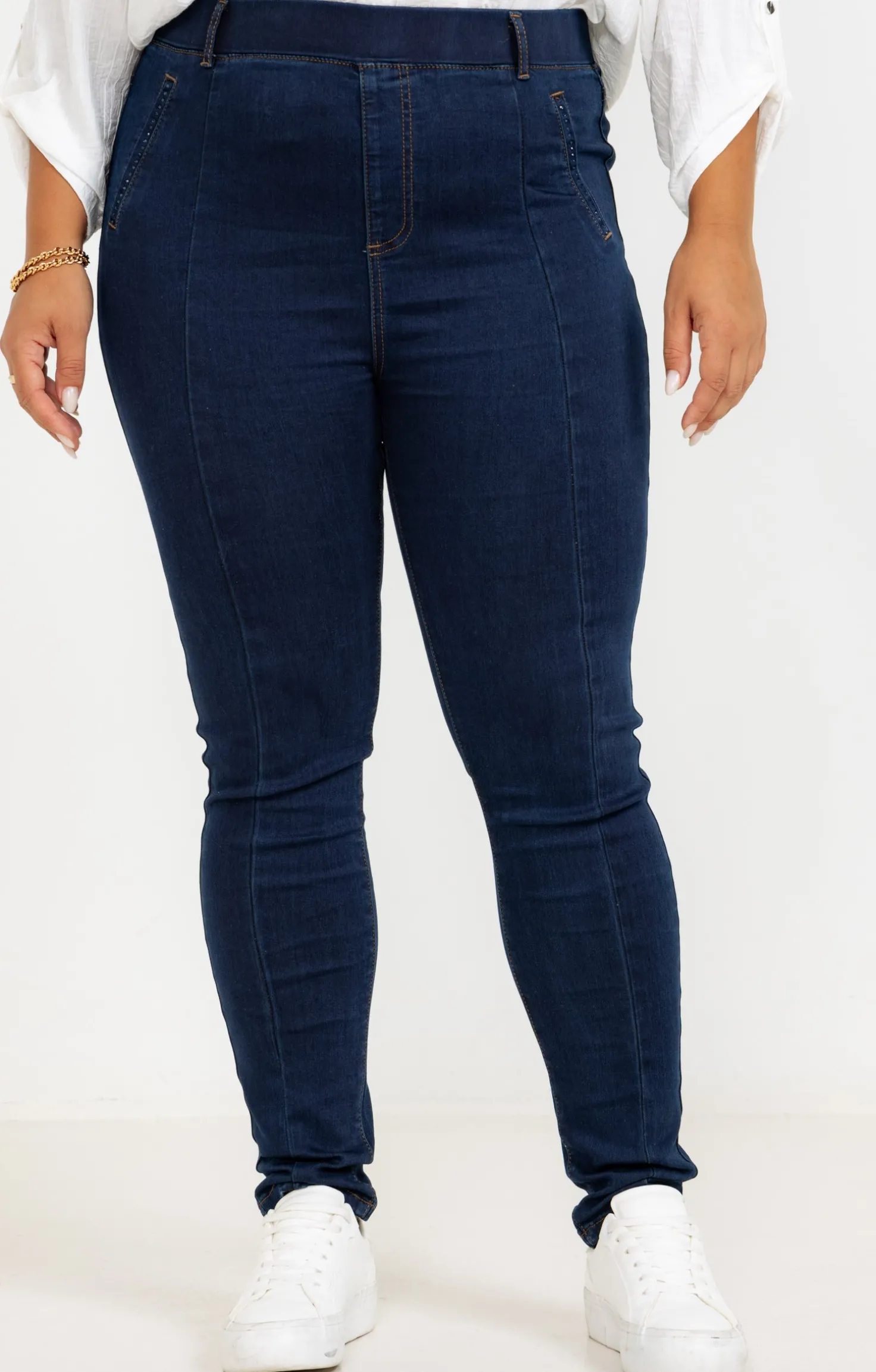 Tregging denim