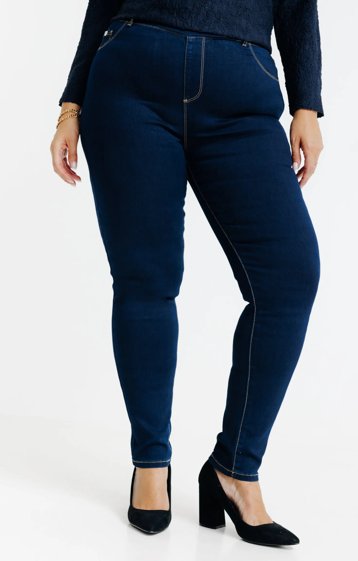 Tregging denim