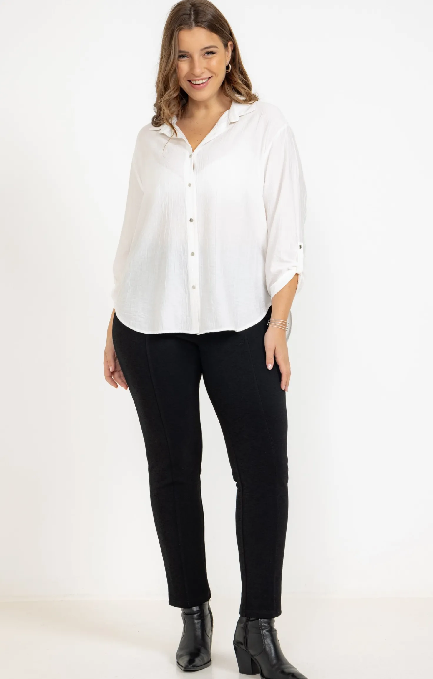 Tregging droit détail zip