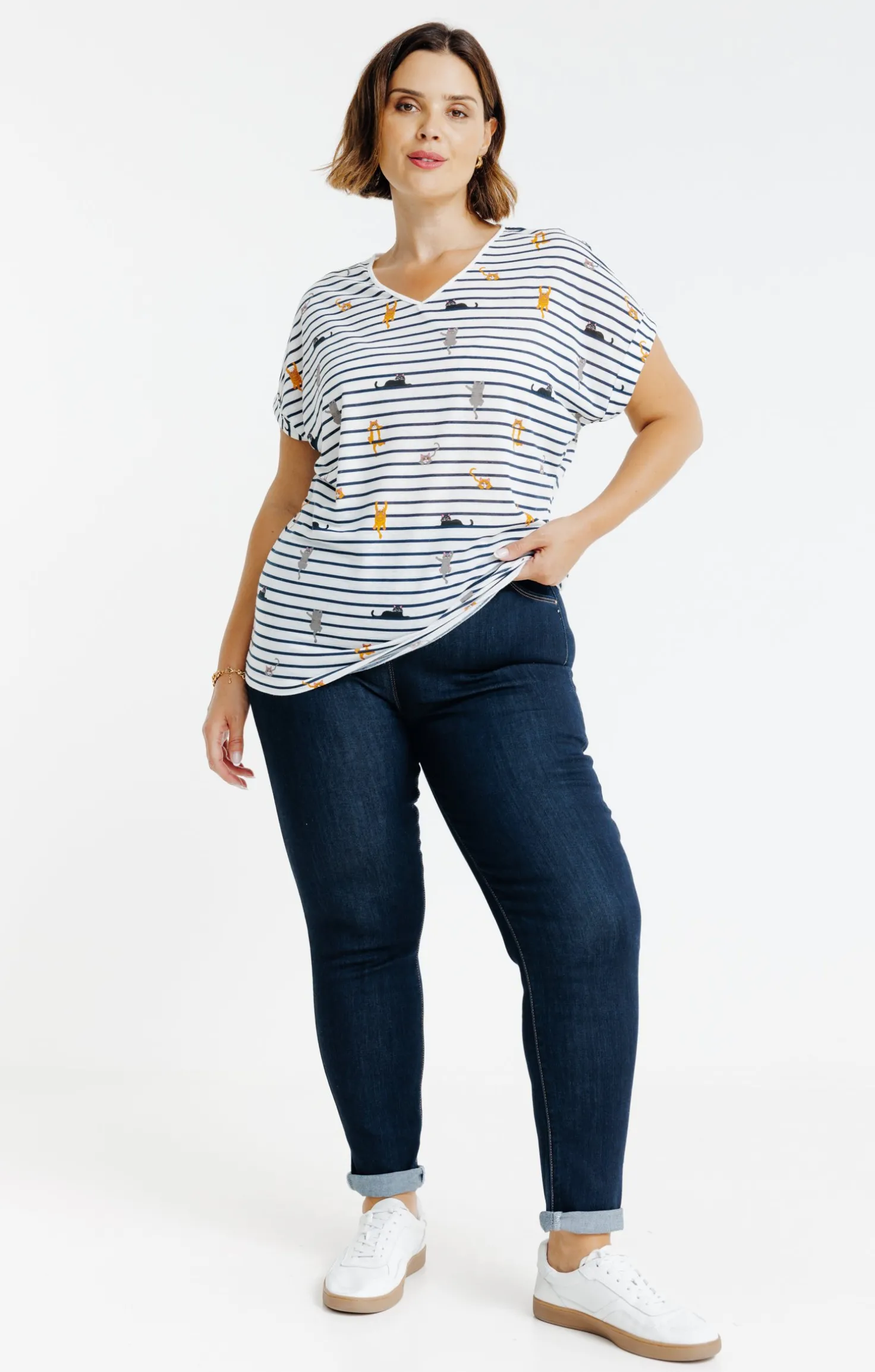Tregging effet denim