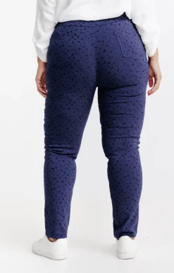 Tregging jacquard motif losange