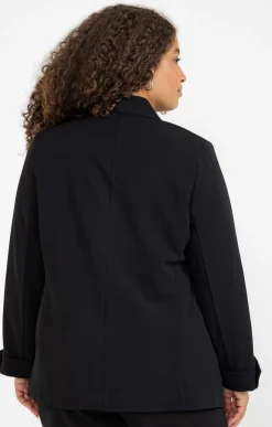 Veste de tailleur revers aux manches